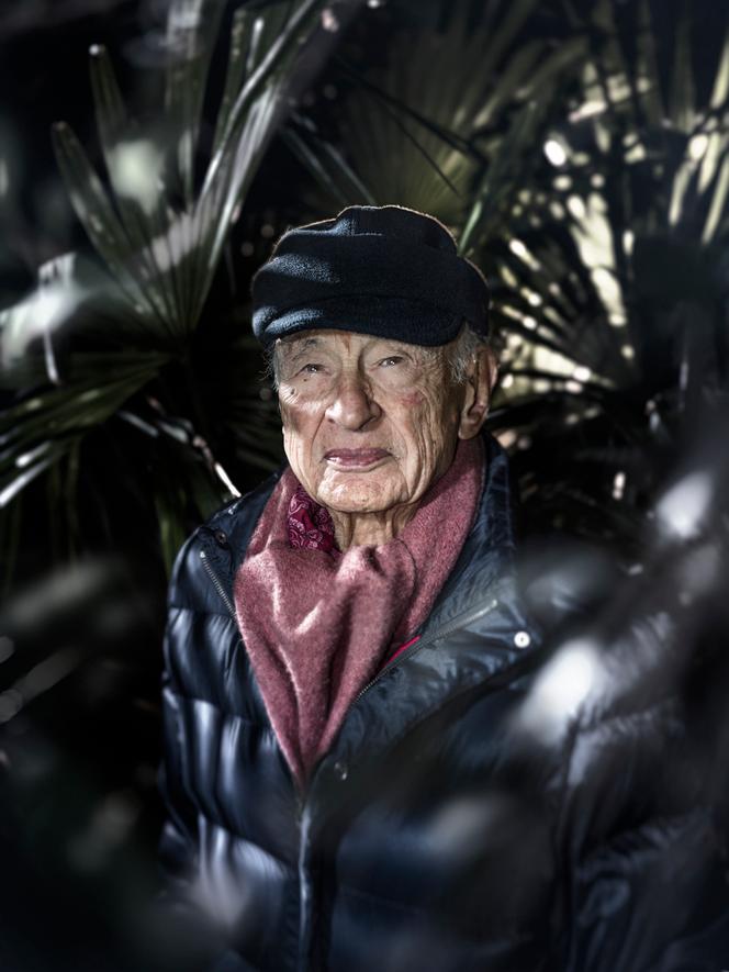 Edgar Morin, chez lui, à Montpellier, en janvier 2019.