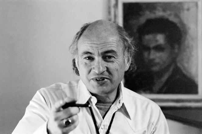 Edgar Morin, à Paris, dans les années 1970.
