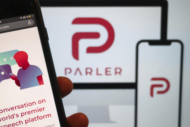 Parler is one of four militant social networks trying to appeal to conservative internet users.