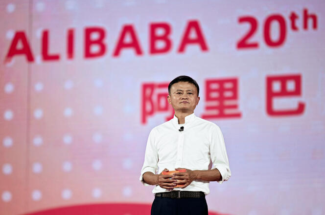 Jack Ma, fondateur du site de vente en ligne Alibaba, le 11 septembre 2019, à Hangzhou.