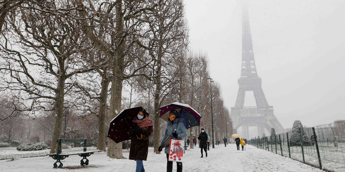 Rouen Paris Lille La Neige Touche La France Du Nord Au Centre En Passant Par L Ile De France