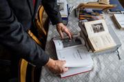 Eugeniusz Cezary Król, auteur de la traduction polonaise de « Mein Kampf », à Varsovie, le 15 janvier 2021.