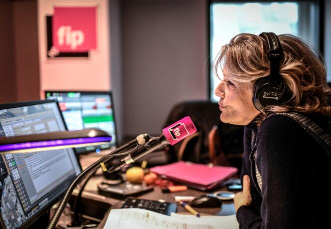 Jane Villenet, animatrice à FIP, dans les locaux de Radio France, à Paris, le 21 décembre 2020.