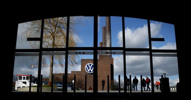 Le site Volkswagen de Wolfsburg, en Allemagne, en février 2020.