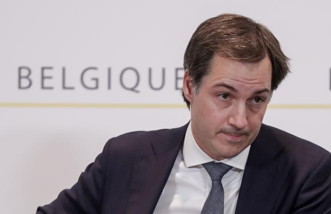 Le premier ministre belge, Alexander De Croo, le 22 janvier 2021.