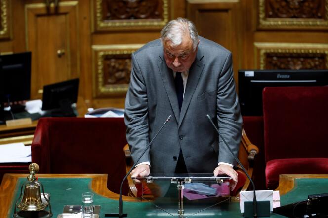 Le président du Sénat Gérard Larcher, le 1er octobre 2020.