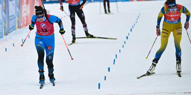 Biathlon : doublé historique pour Julia Simon en mass start