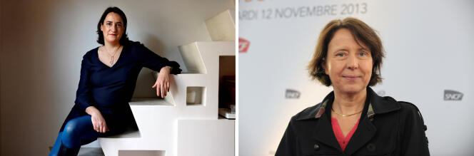 Delphine d’Amarzit, nommée PDG de la Bourse de Paris, le 18 janvier et Barbara Dalibard, à la tête du conseil de surveillance de Michelin, en 2013.