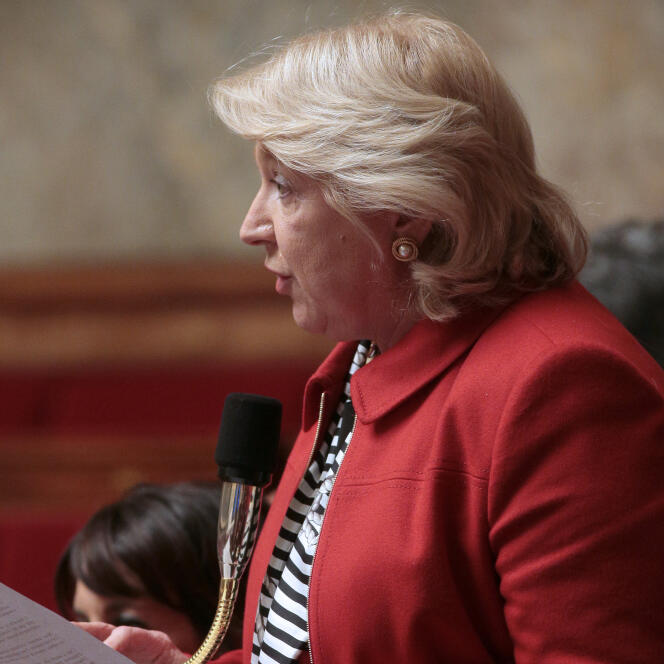 Marie-Jo Zimmermann à l’Assemblée nationale, en 2016.