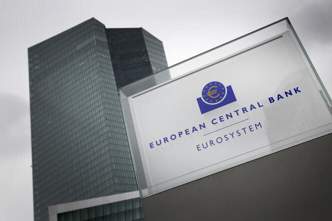 Le siège de la Banque centrale européenne à Francfort, en 2017.