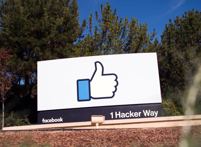 A Menlo Park, en Californie, au siège de Facebook, en novembre 2016.