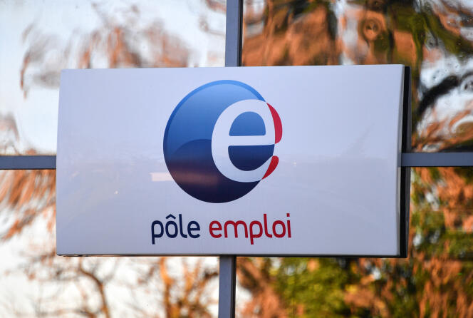 Une agence Pôle Emploi, à Montpellier.