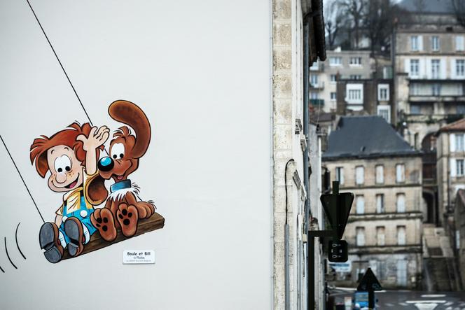 Lors du 47e festival de la bande dessinée d’Angoulême (Charente), le 2 février 2020.