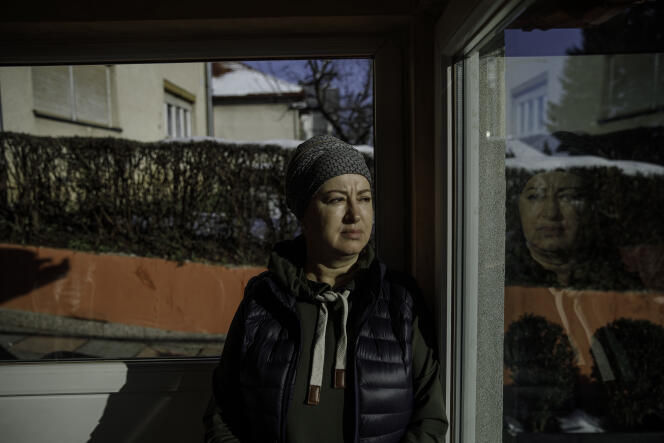 Zehida Bihorac Odobasic, institutrice, à Velika Kladusa (Bosnie), le 15 janvier.