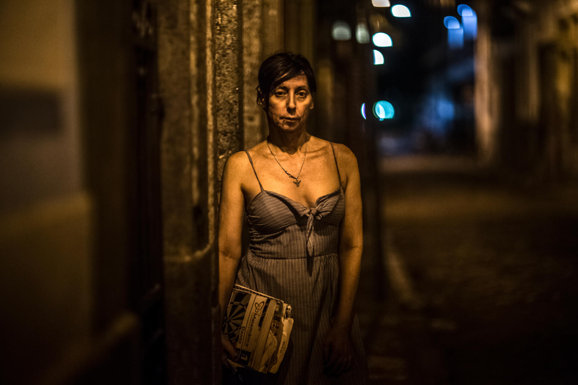 Persefone Gray, une résidente de la Casa Nem, à Rio, un refuge pour les transexuels confrontés à la précarité et à une recrudescence de la violence.