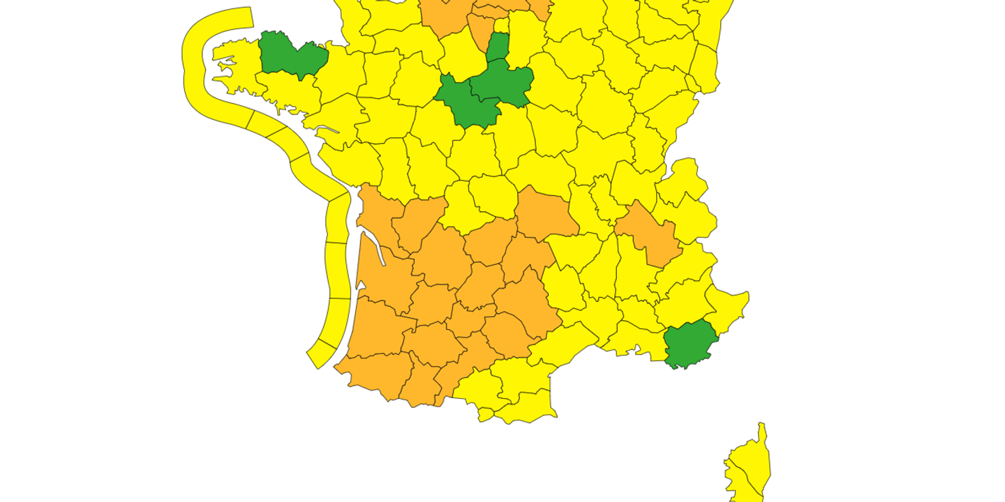 Vingt Six Departements Places En Vigilance Orange Pour Pluie Inondations Ou Avalanches