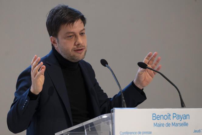 Benoît Payan (Parti socialiste), le maire de Marseille, le 7 janvier 2021.