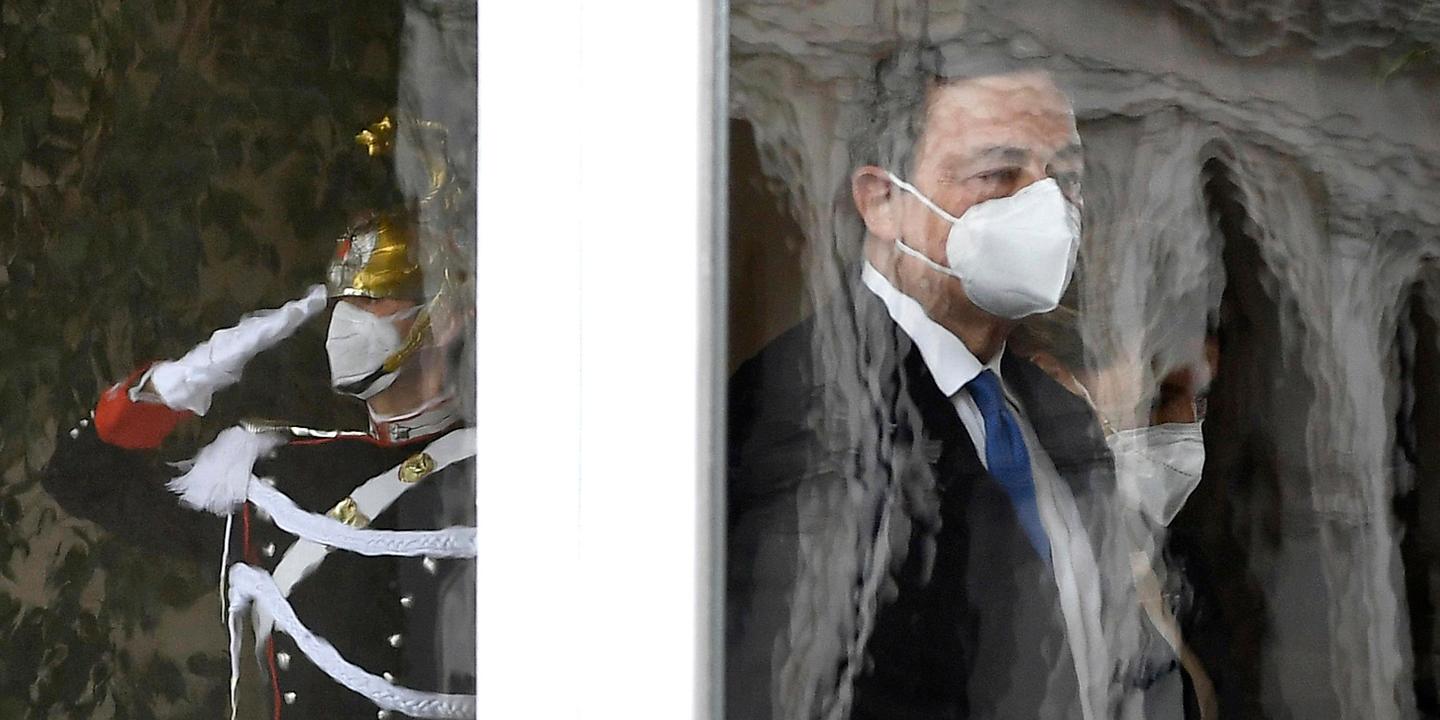 Mario Draghi, le pari politique de l'Italie