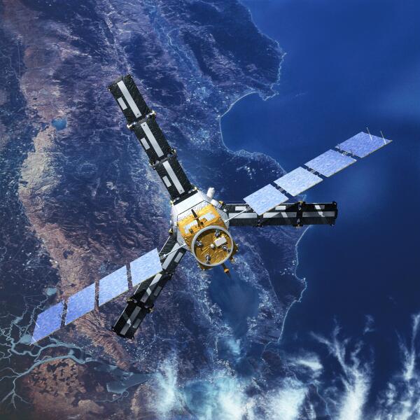 Le satellite de l’Agence spatiale européenne SMOS, en 2010.