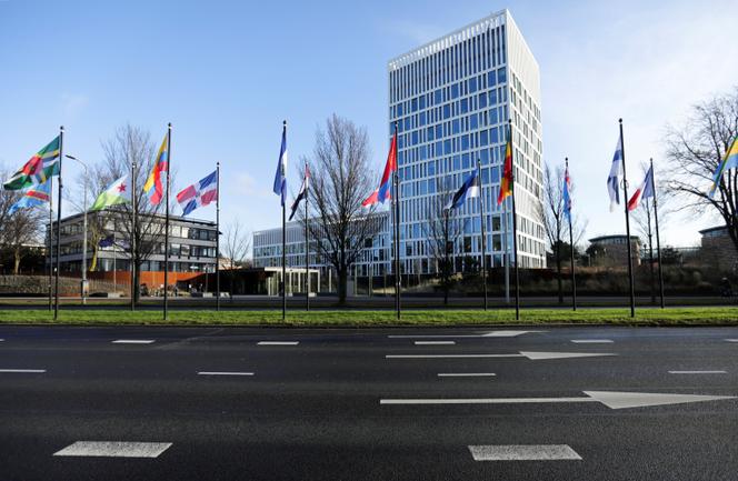 Vue du bâtiment d’Eurojust a La Haye, aux Pays-Bas, le 12 décembre 2019.