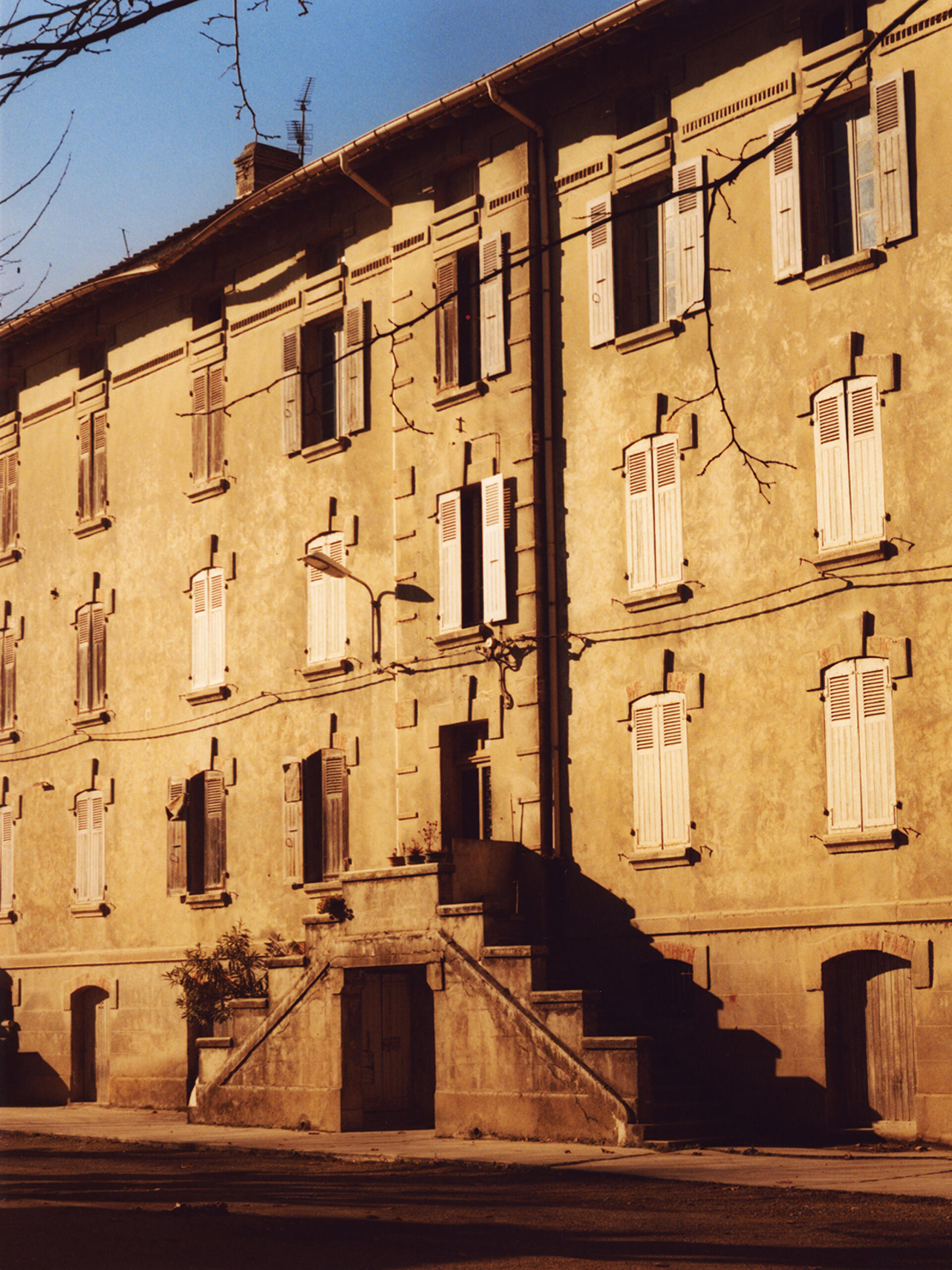 Le bâtiment qui abrite l’appartement de Fernande Brunel.