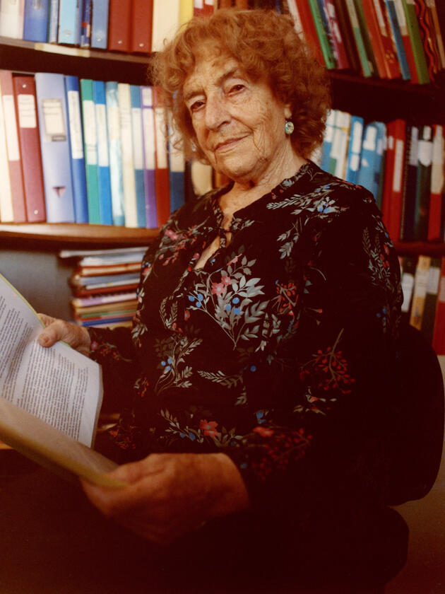 Yvonne Leclère spécialiste de l’histoire de la cité Blanche.