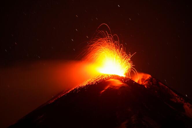 L’Etna en éruption, le 15 février.