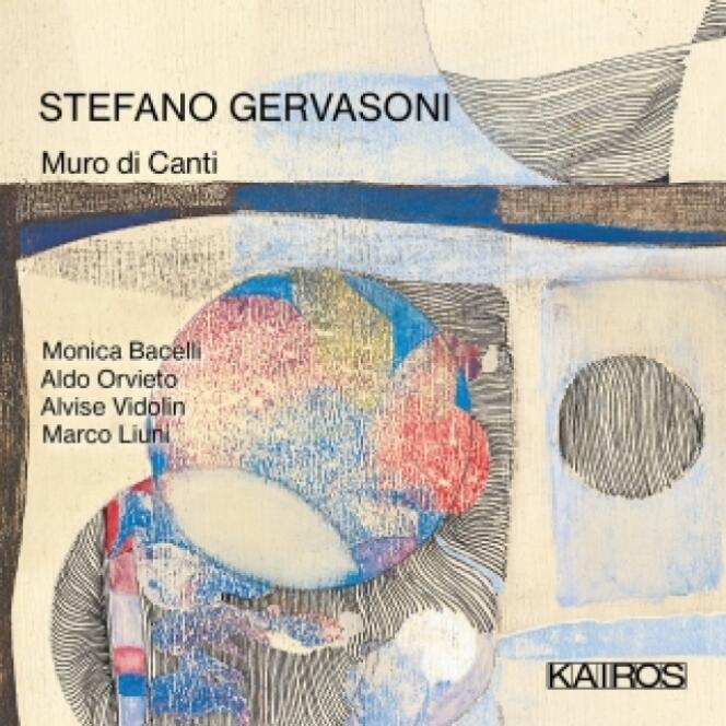 Pochette de l’album « Muro di Canti », œuvres de Stefano Gervasoni.