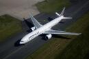 FILE PHOTO: An Air France Boeing 777 prepares to take off from Paris Charles de Gaulle airport in Roissy-en-France during the outbreak of the coronavirus disease (COVID-19) in France May 25, 2020. REUTERS/Charles Platiau/File Photo