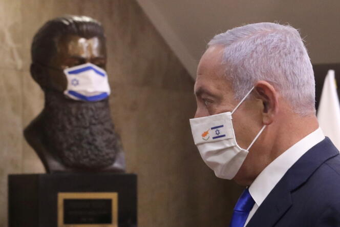 Le premier ministre israélien, Benyamin Nétanyahou, à Jérusalem, le 14 février 2021.