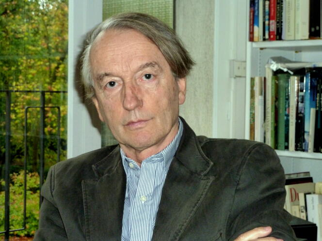 L'écrivain Patrick Grainville, en 2011.