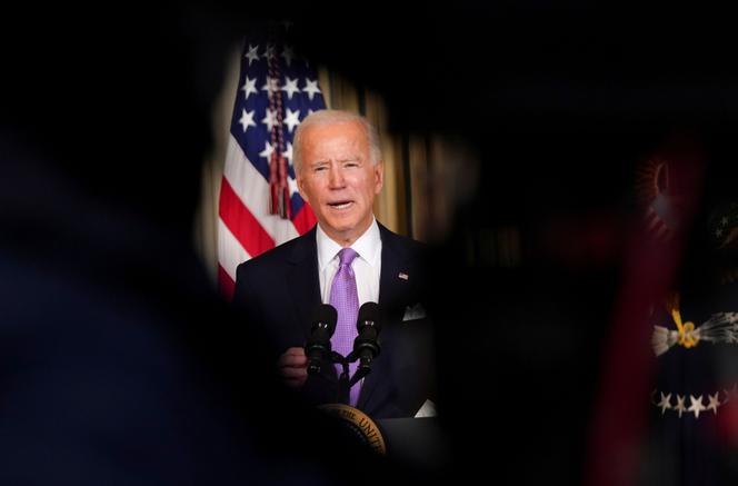 Joe Biden à la Maison Blanche, à Washington, le 26 janvier 2021.