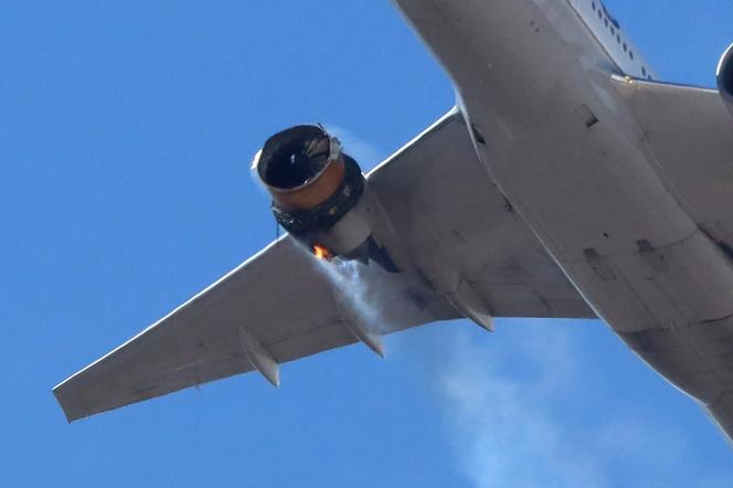 United Airlines flight UA328 set fire to its real engine shortly after takeoff from Denver Airport, Colorado on Saturday, February 20th.