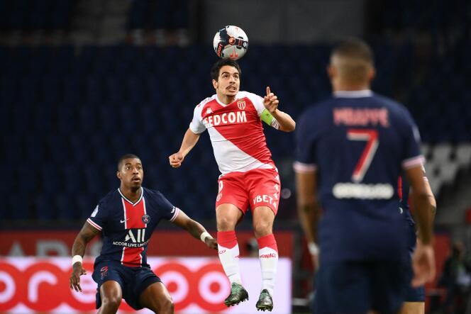 L’attaquant monégasque Wissam ben Yedder n’a pas marqué, dimanche 21 février au Parc des Princes, mais l’ASM s’est néanmoins imposée 2-0 face au PSG.