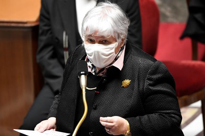 Jacqueline Gourault, ministre de la cohésion des territoires et des relations avec les collectivités territoriales, à l’Assemblée, le 26 janvier.