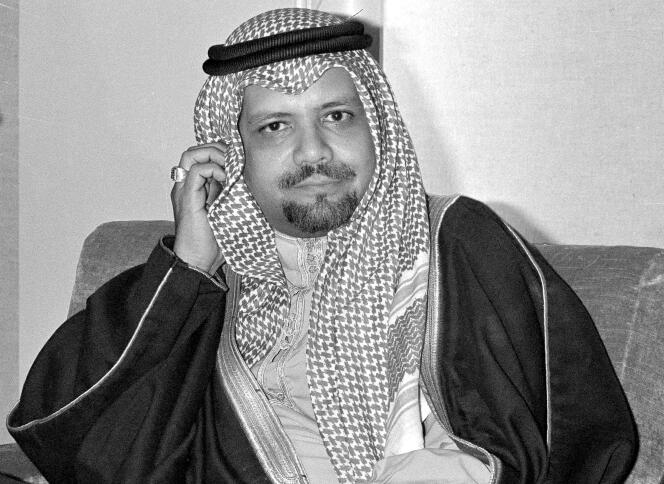 Ahmed Zaki Yamani, à Doha, le 14 décembre 1976.
