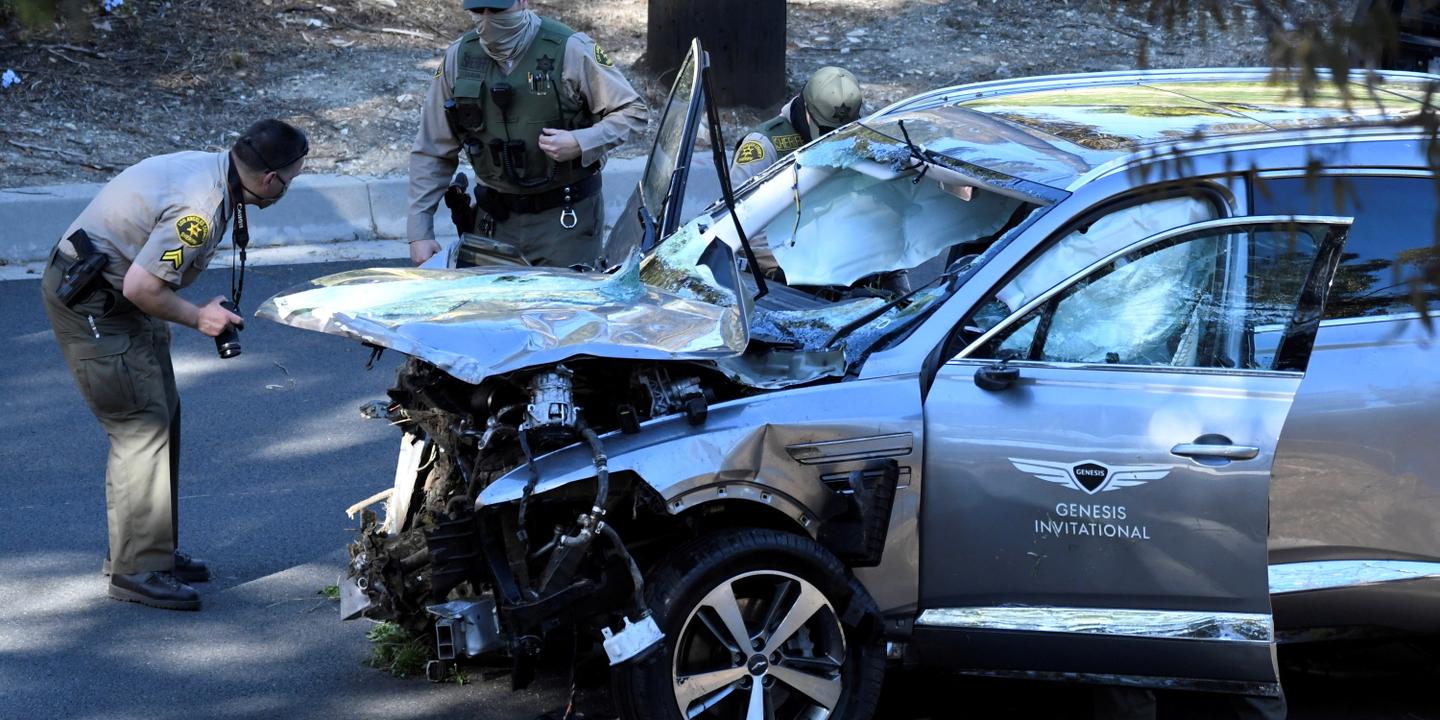 Tiger Woods Grievement Blesse Dans Un Accident De Voiture A Los Angeles