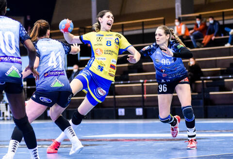 Camila MICIJEVIC of Metz Handball during the Women's Division 1 match between Tours and Metz on 27January, 2021 in Tours, France. (Photo by Hugo Pfeiffer/Icon Sport)