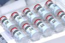 FILE PHOTO: Vials of Johnson &amp; Johnson's Janssen coronavirus disease (COVID-19) vaccine candidate are seen in an undated photograph. Johnson &amp; Johnson/Handout via REUTERS. ATTENTION EDITORS - THIS IMAGE HAS BEEN SUPPLIED BY A THIRD PARTY. NO RESALES. NO ARCHIVES./File Photo