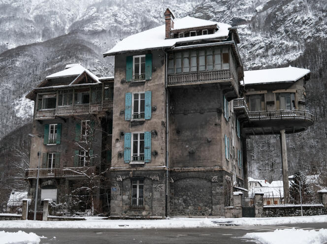Le pavillon Keller, dans le village de Livet-et-Gavet (Isère), le 25 janvier.