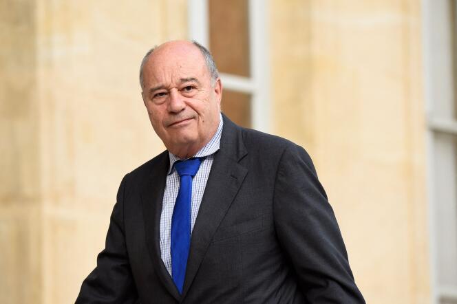Jean-Michel Baylet, alors ministre de l’aménagement du territoire, de la ruralité et des collectivités territoriales, lors de son arrivée à l’Elysée, le 27 juillet 2016.
