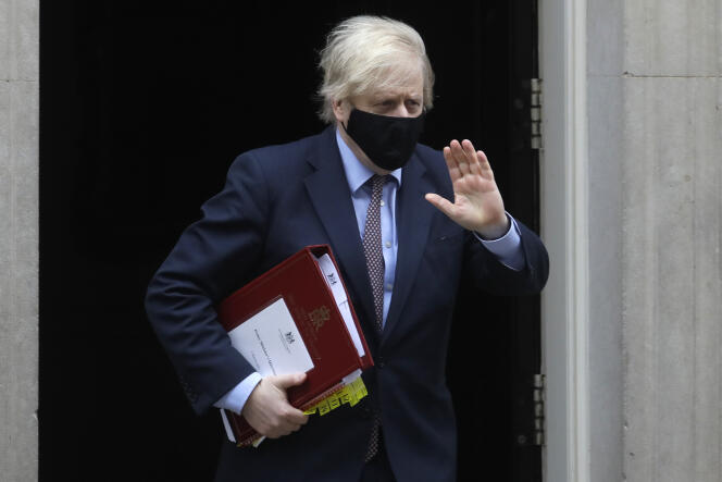 Boris Johnson, le premier ministre britannique, à Londres, le 3 mars.
