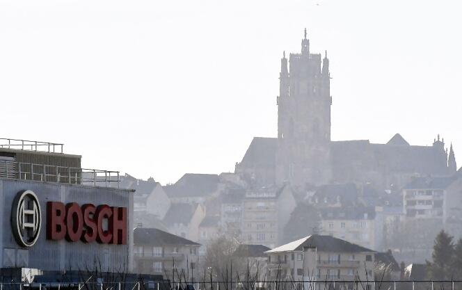 L’usine Bosch d’Onet-le-Chateau, près de Rodez, le 24 janvier 2018.