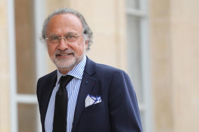Olivier Dassault à l’Elysée, le 31 mai 2018.