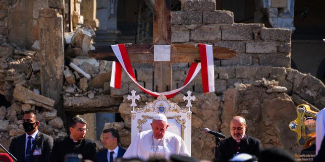 « Ne perdez pas l’espérance » : le message du pape François depuis Karakoch, bastion du christianisme en Irak