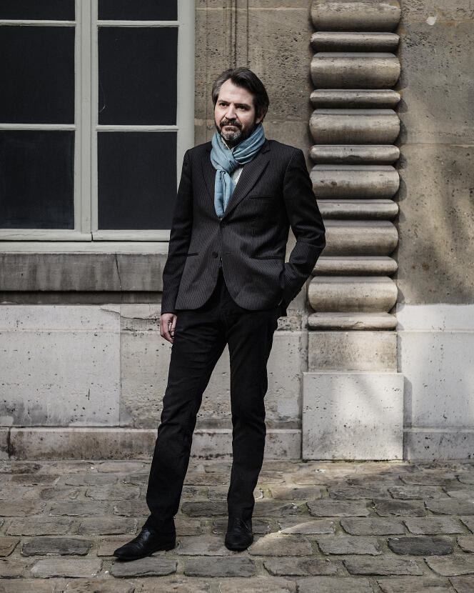 L’historien et archiviste Yann Potin, à Paris, le 3 mars 2021.