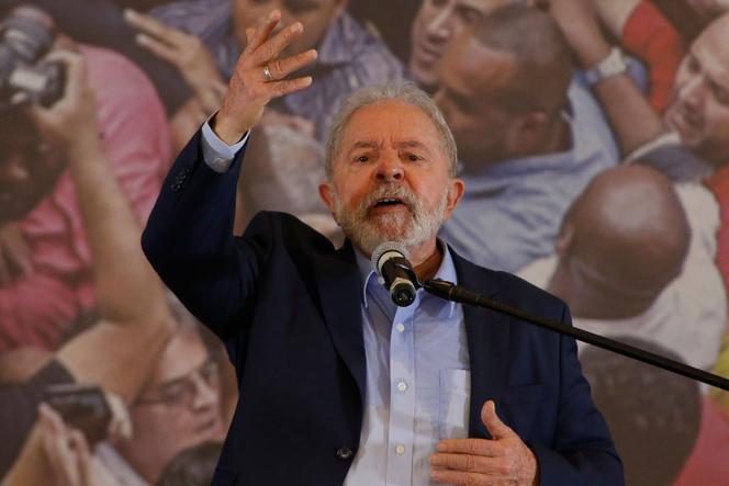 Luiz Inacio Lula da Silva, on March 10, 2021, to Sao Paulo