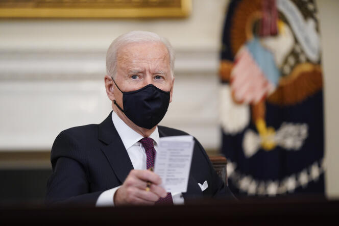 According to his historic plan, Joe Biden wants to avoid a downturn in the US economy here in the White House.