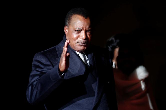 Le président du Congo, Denis Sassou-Nguesso, à Paris, le 10 novembre 2018.