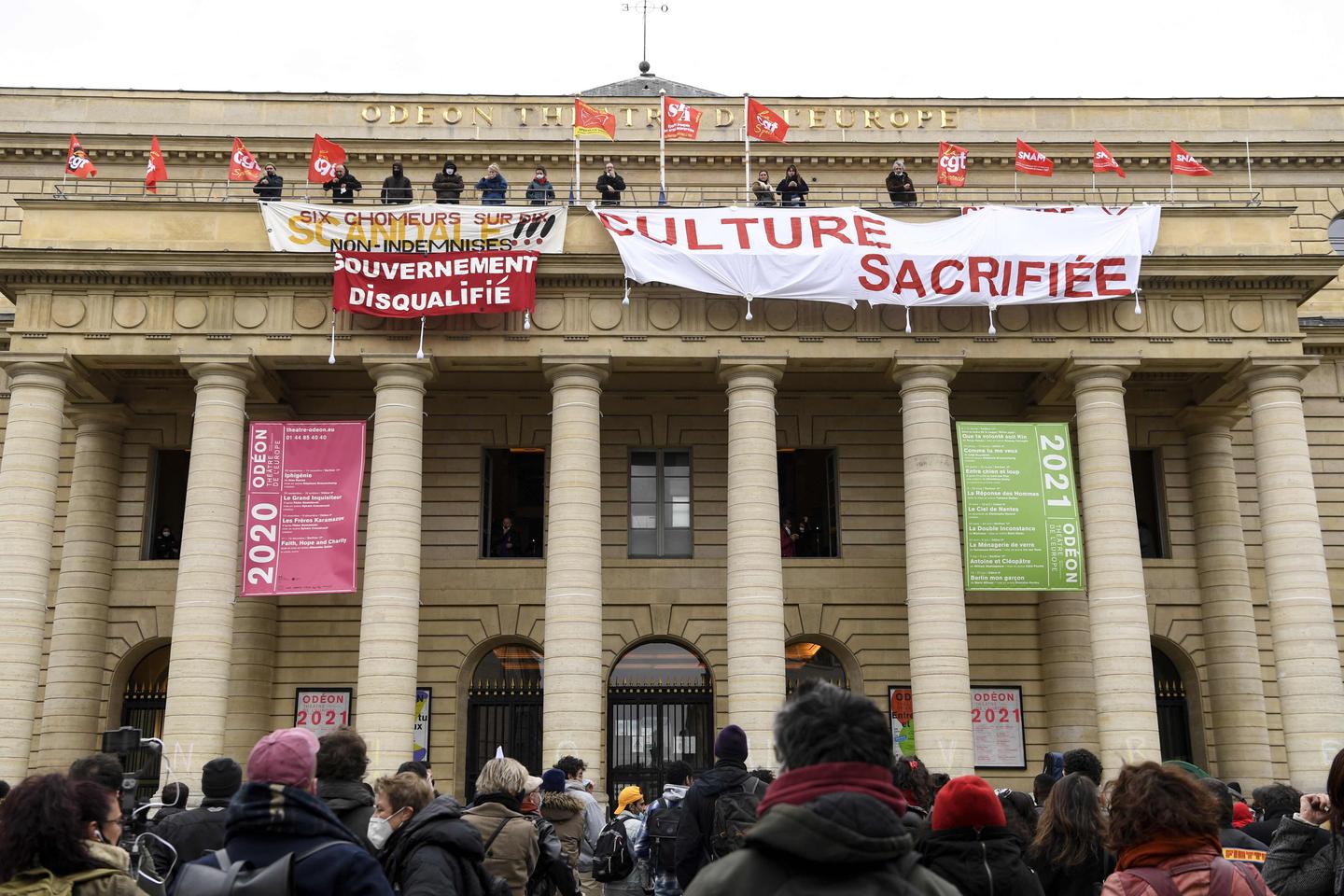 Une semaine après l’occupation du théâtre de l’odéon, le mouvement espère essaimer